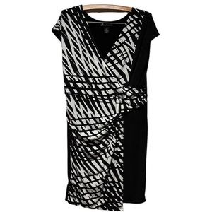 NWT Lane Bryant Faux Wrap Around Dress